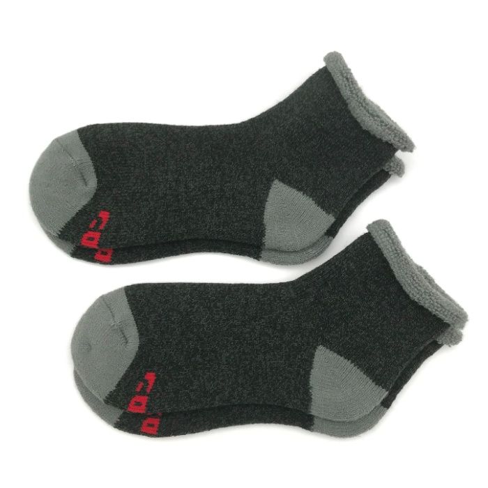 婦人ホカロン　切替靴下ショート丈　2P ブラック　23-25cm　DCHL034BKの説明画像2