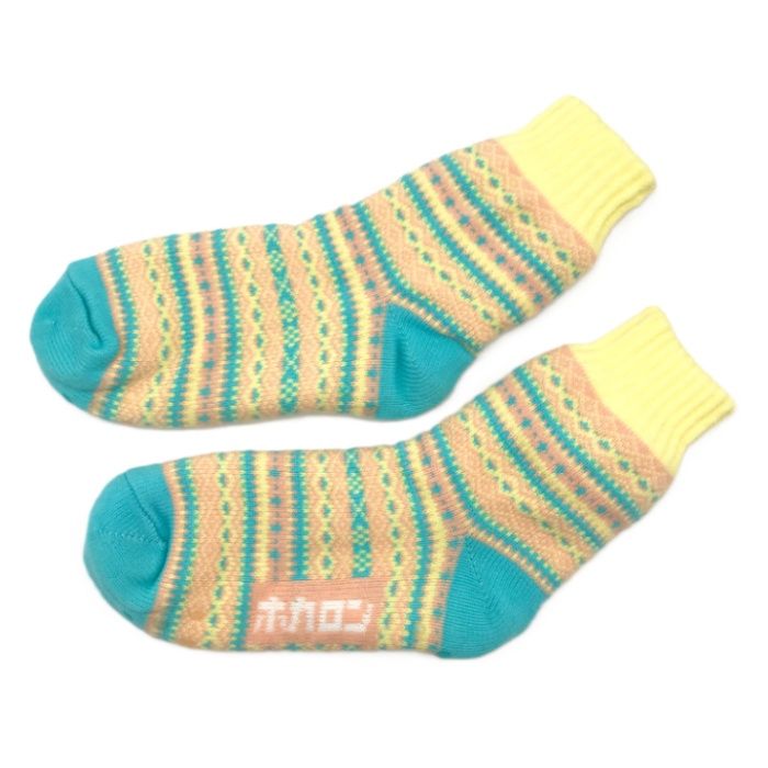 婦人ホカロン　裏ボア靴下　クルー丈 ピンク　23-25cm　DCHL020PKの説明画像2