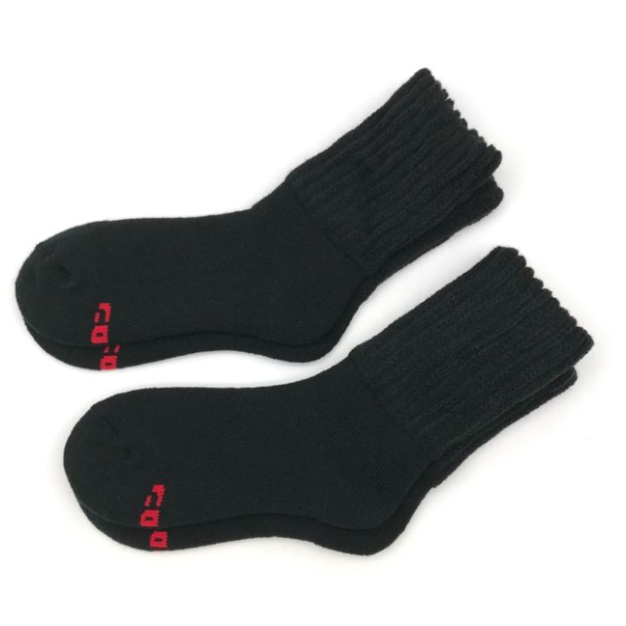 婦人ホカロン　起毛靴下クルー丈　2P ブラック　23-25cm　DCHL031BKの説明画像2