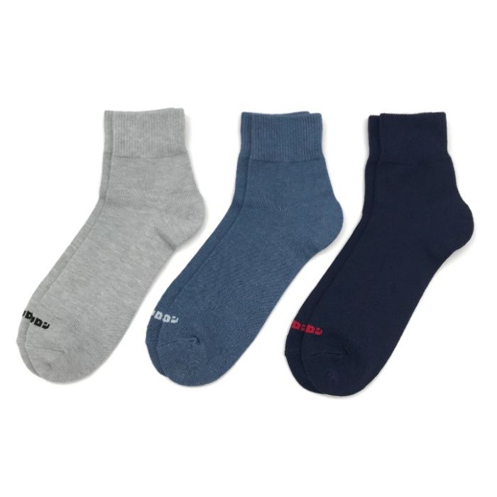 紳士ホカロン　発熱靴下ショート丈　3P アソート　26-28cm　DCHM011ASの説明画像2