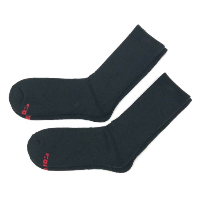 紳士ホカロン　起毛靴下クルー丈　2P ブラック　26-28cm　DCHM015BKの説明画像2