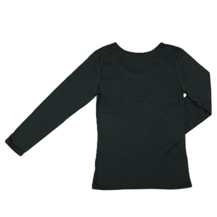 婦人ホカロン　インナー丸首 チャコール　S　DCKC002CSの説明画像3