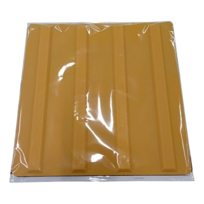 ケーマックス のり付点字タイル 300角 誘導(ライン)