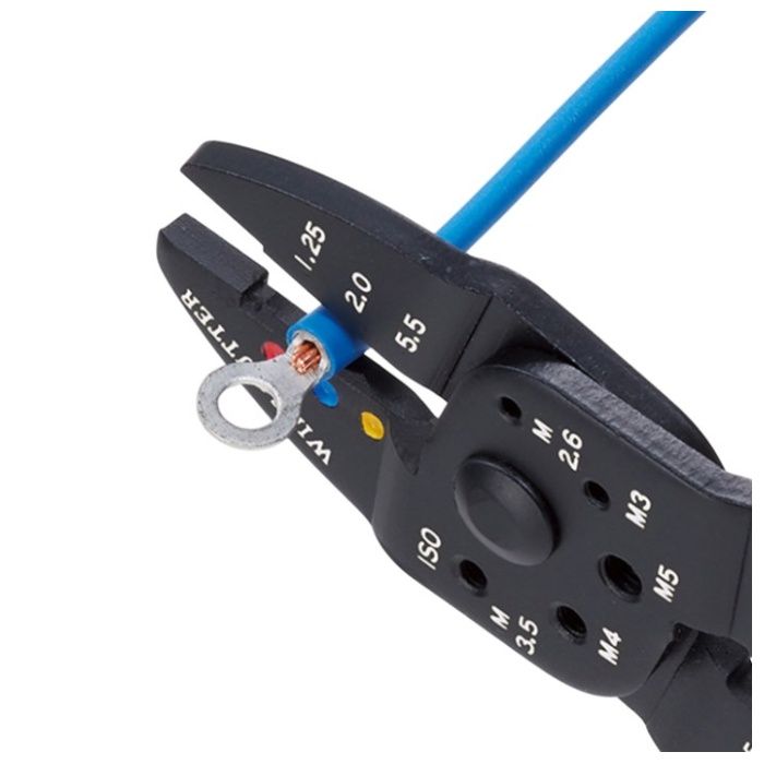 ロブテックス N エビ 電装圧着工具 NFFK2Aの説明画像3