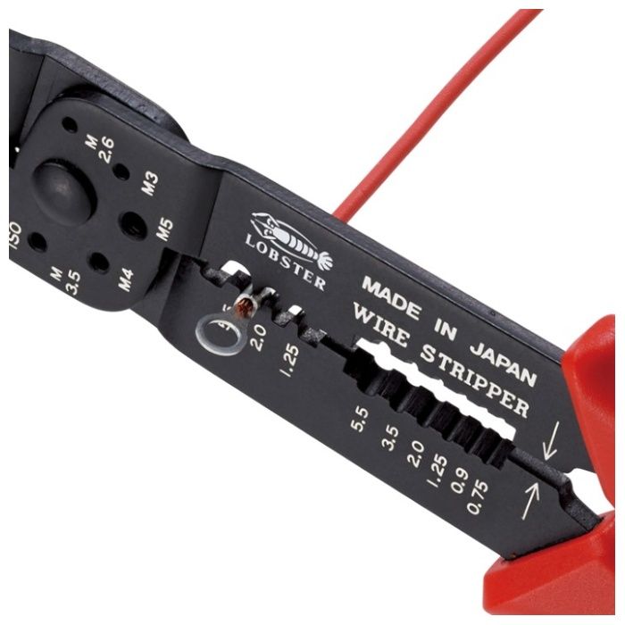 ロブテックス N エビ 電装圧着工具 NFFK2Aの説明画像4