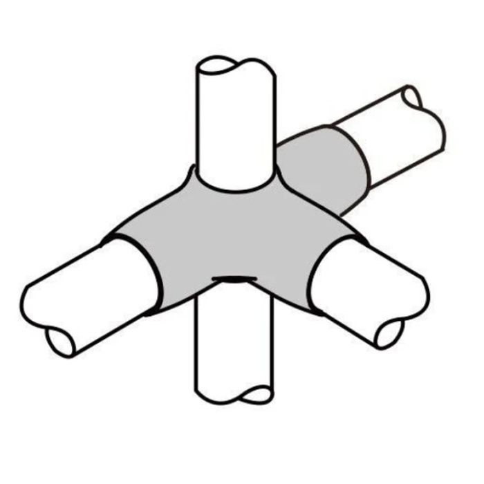 矢崎化工 28ΦFSジョイント 1コ入 J-125BFS AAS S MCCの説明画像3