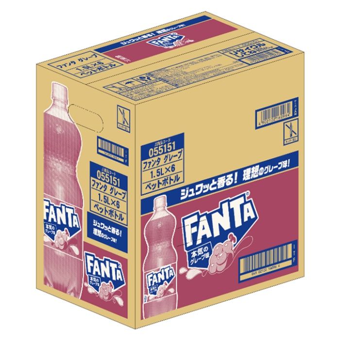 コカ・コーラ ファンタ グレープ 1.5L×6
