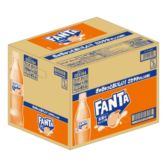 コカ・コーラ ファンタ オレンジ 700ml×20