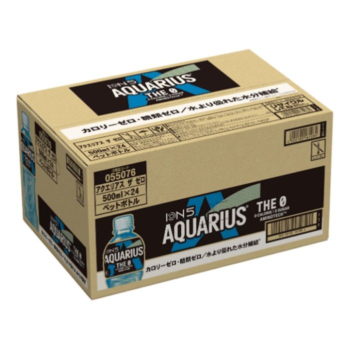 コカ・コーラ アクエリアス THE 0 500ml×24