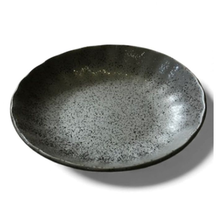 天目釉 3.5皿 黒
