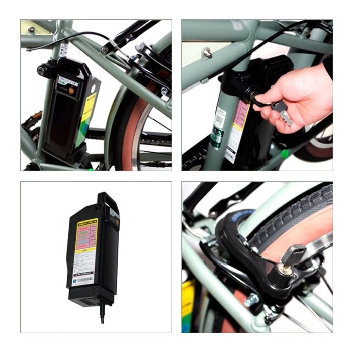 Jeep(ジープ ) 電動アシスト アーバンクルーザー 26 JE260e オリーブの説明画像4