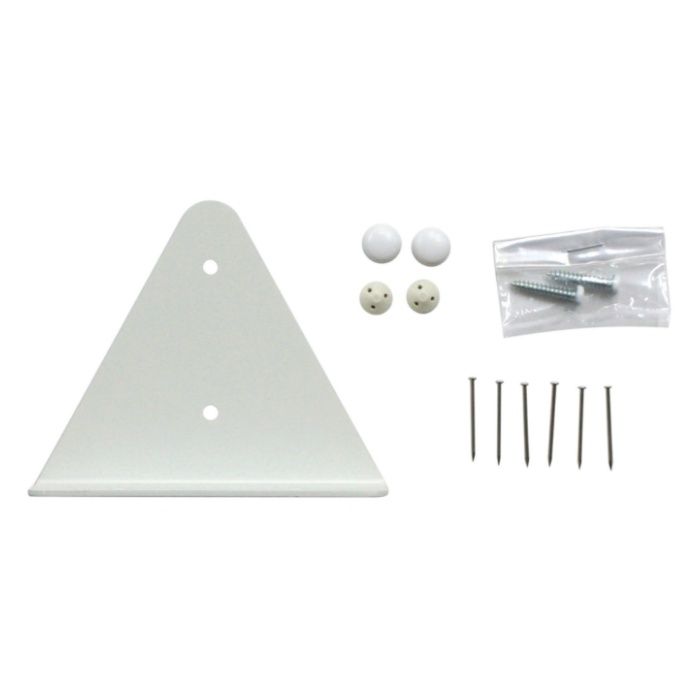 WAKI 石膏ボードにつく棚受 TK-81　トライアングル　白の説明画像2