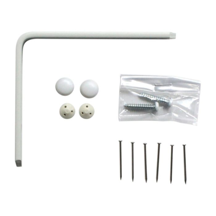 WAKI 石膏ボードにつく棚受 TK-89　シングル　白の説明画像2