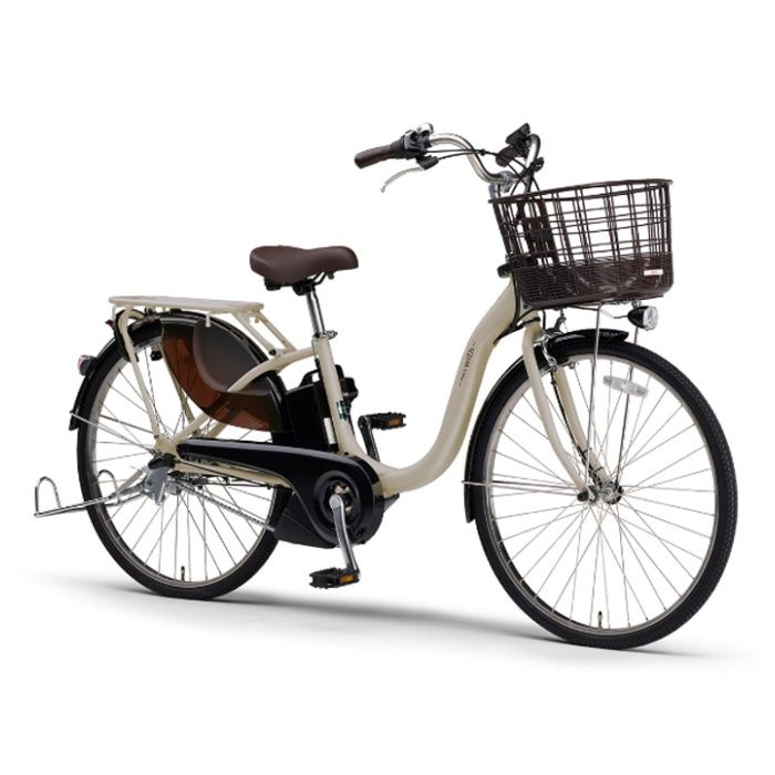 YAMAHA(ヤマハ) PAS With 26 マットグレイッシュベージュの説明画像2