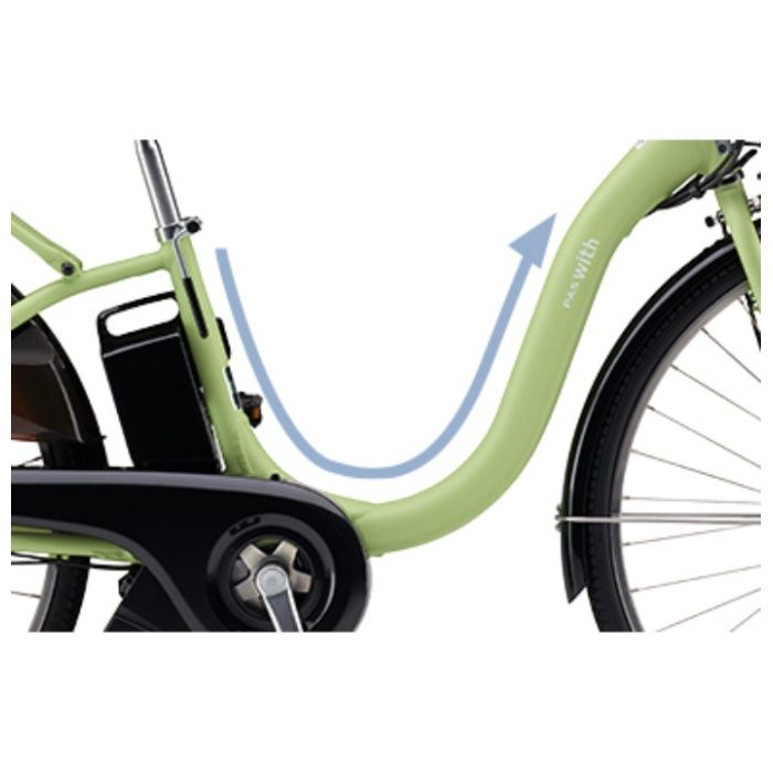 YAMAHA(ヤマハ) PAS With 26 シャンパンシルバーの説明画像4