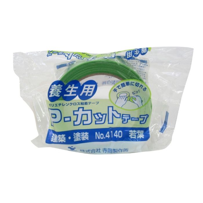 寺岡製作所 P-カットテープ　No4140 若葉　38X25M