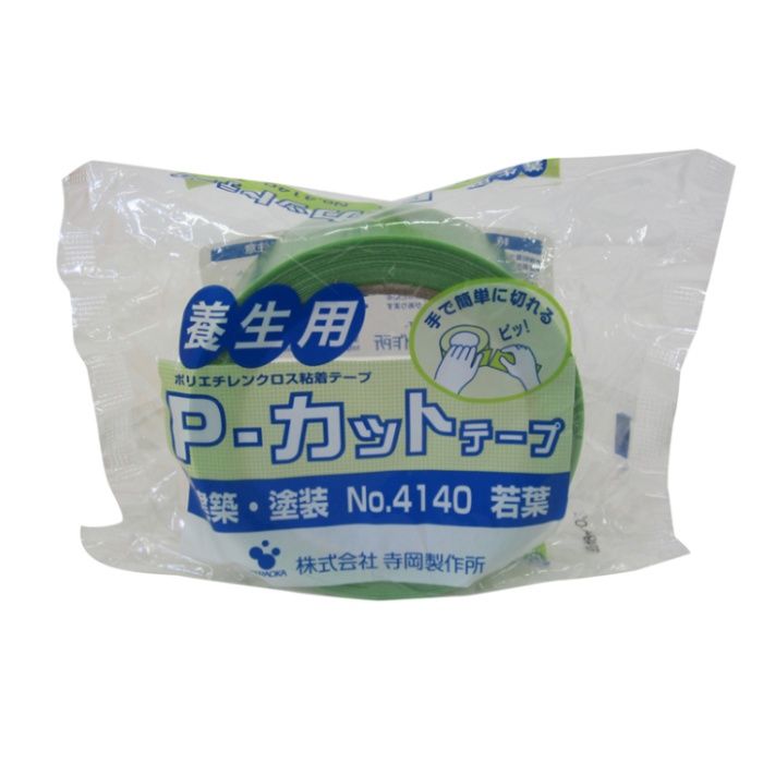 寺岡製作所 P-カットテープ　No4140 若葉　50X25M