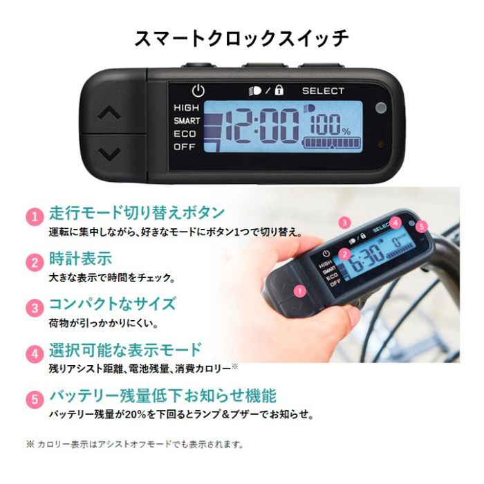 YAMAHA(ヤマハ) PAS CRAIG ALEY 20 メルティグラファイトの説明画像6