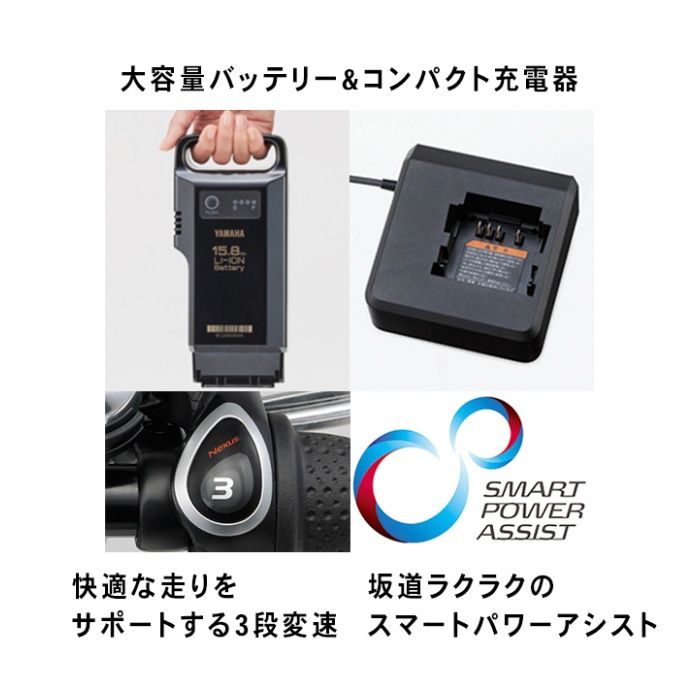 YAMAHA(ヤマハ) PAS Carigo 20 マットカフェベージュの説明画像5