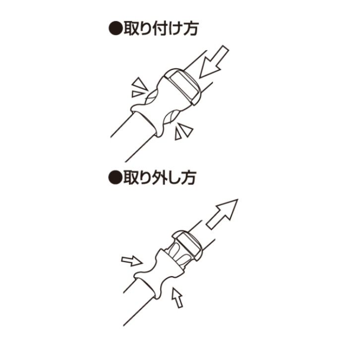 KANUCHI OUTDOOR 結束ベルト サイドリリースタイプの説明画像3