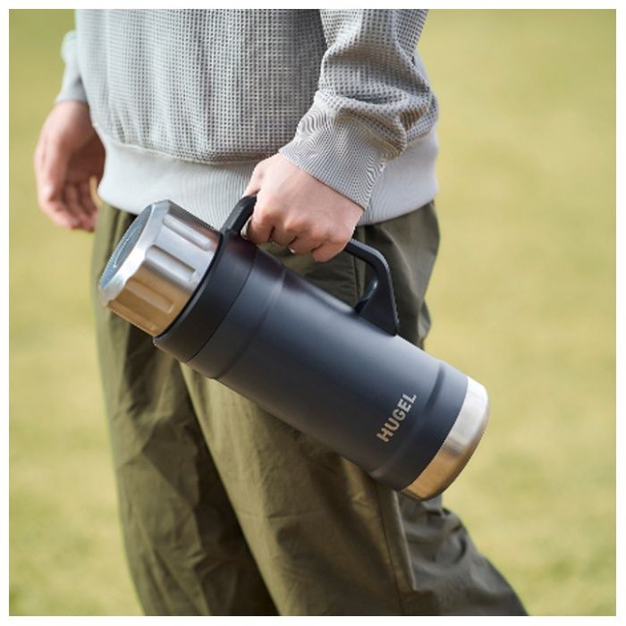 アイリスオーヤマ HUGEL高保冷マグボトル HSB-1900の説明画像4