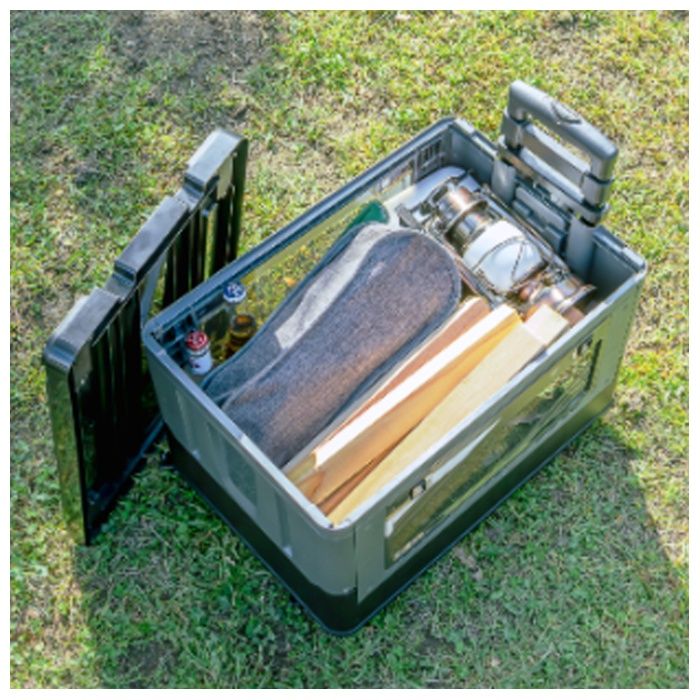 武田コーポレーション 折りたたみコンテナキャリービッグ ZY-XWS7BKの説明画像3