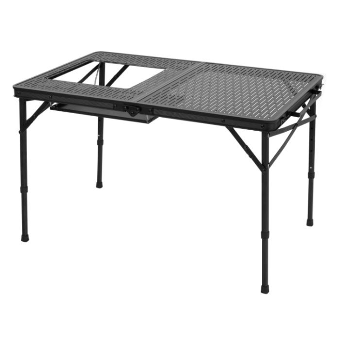 武田コーポレーション コンロが置けるマルチテーブルQT UN6-QTBK