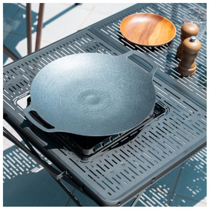 武田コーポレーション コンロが置けるマルチテーブルQT UN6-QTBKの説明画像5