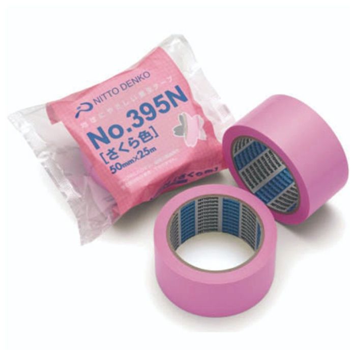 日東電工 #395N　床養生テープ　さくら色 50X25Mの説明画像2