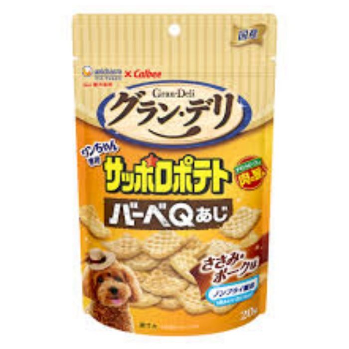 ユニチャーム グラン・デリ　ワンちゃん専用サッポロポテト　バーベQあじ　ささみ・ポーク味 20g