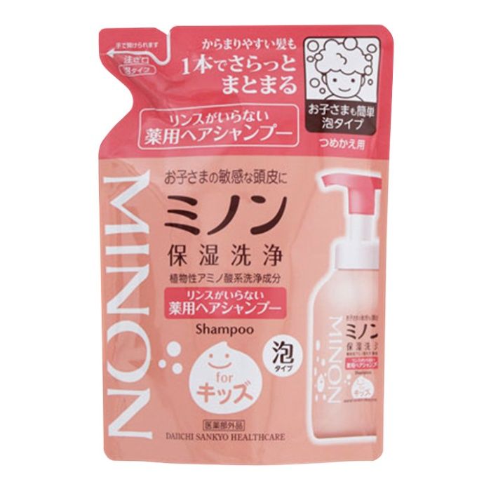 ミノン リンスがいらない薬用ヘアシャンプー 詰替  320ml