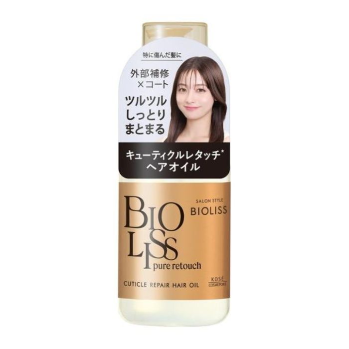 サロンスタイル　ビオリス　ピュアレタッチ キューティクルリペアヘアオイル　80ML