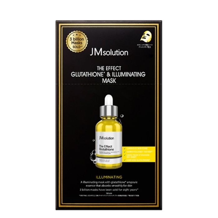 JM　ザ・エフェクト　グルタチオン &ホワイトニングマスク　10枚