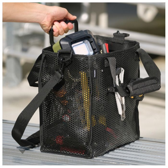 アイリスオーヤマ メッシュツールバッグ　ボックスタイプ TLB-B27Dの説明画像4