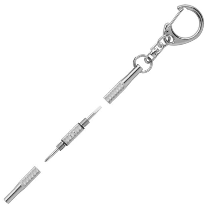 アネックス キーホルダー付メガネ用精密ドライバー NO-80N