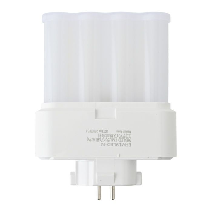 エコデバイス LEDコンパクトランプ　FML9形　昼光色 EFML9LED-N