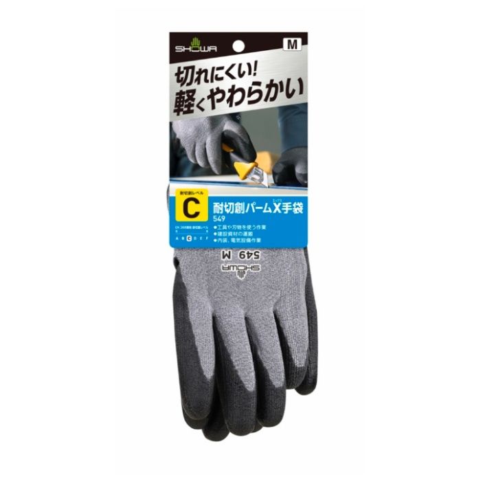 ショーワ 耐切創パームX手袋 M S549M