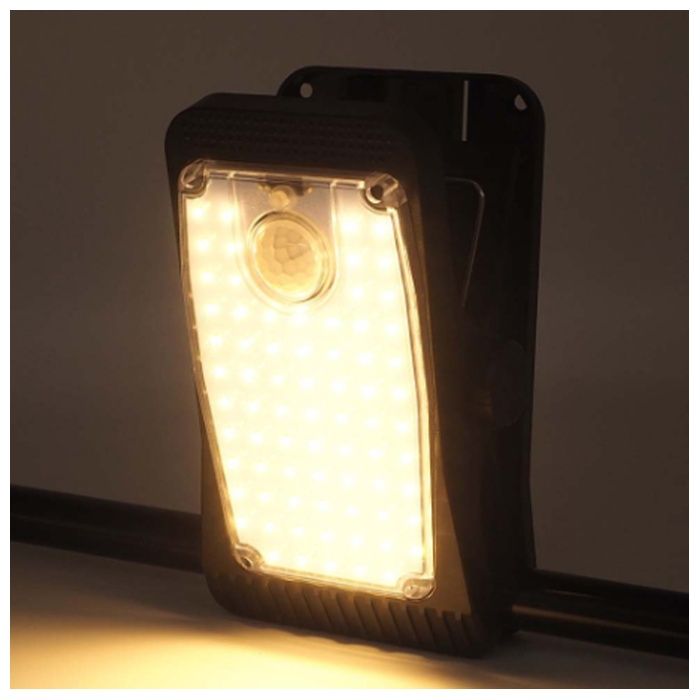 ナフコ クリップ型ソーラーセンサーライト400L SK-SUCL400L-NFの説明画像3