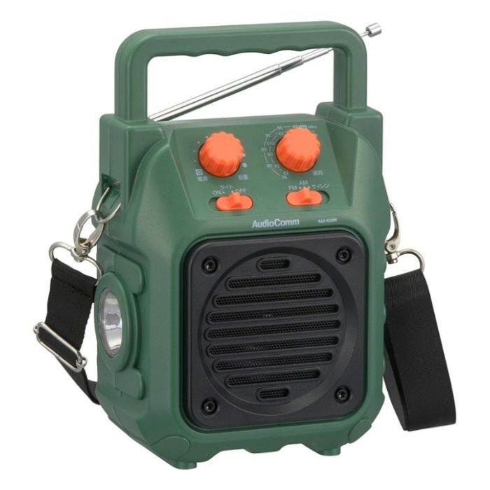 オーム電機 山策ラジオ RAD-H339N