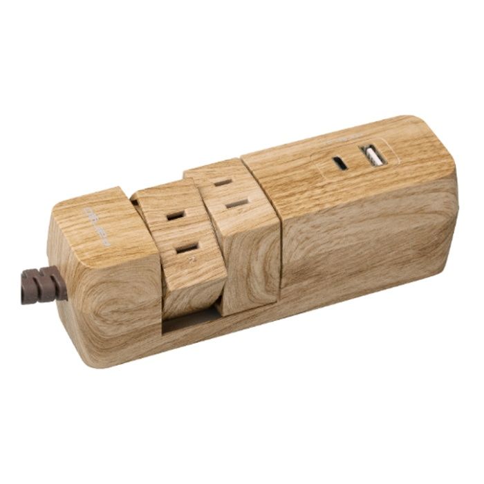 ファーゴ TAPKING T4 PD30W AC4個口 ベージュウッド 1.8M