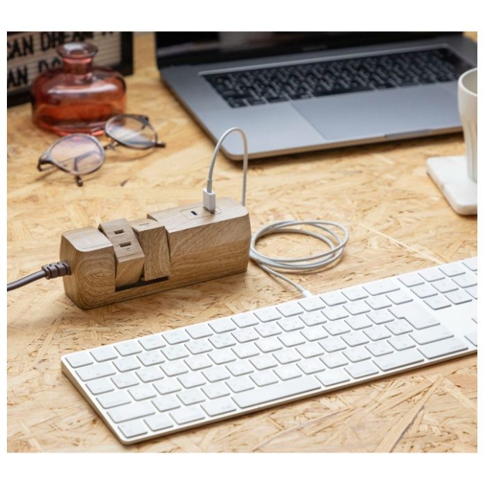 ファーゴ TAPKING T4 PD30W AC4個口 ベージュウッド 1.8Mの説明画像3