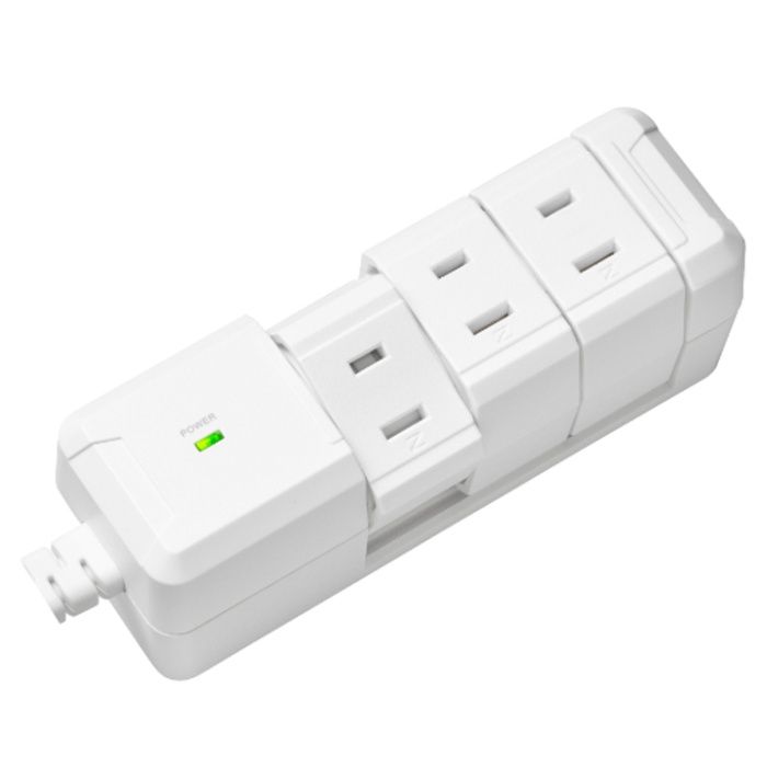 ファーゴ TAPKING AC6個口 ホワイト 1M