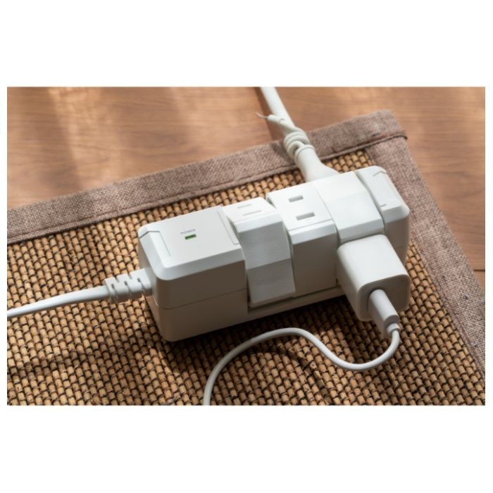 ファーゴ TAPKING AC6個口 ホワイト 1Mの説明画像3