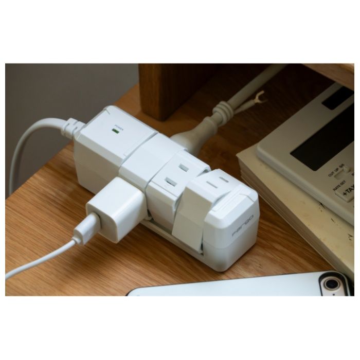 ファーゴ TAPKING AC6個口 ホワイト 1Mの説明画像5