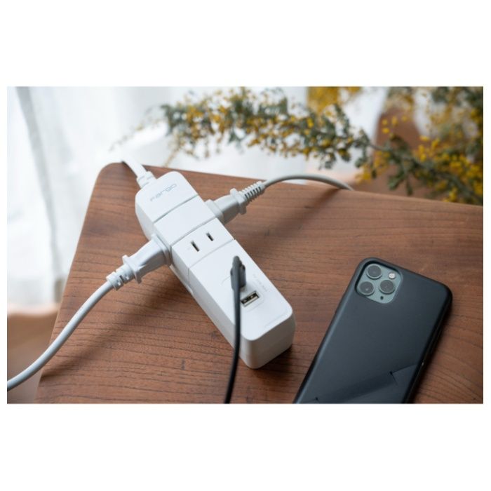 ファーゴ TAPKING T4 PD30W AC4個口 ホワイト 1Mの説明画像4