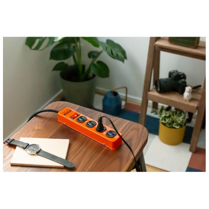 ファーゴ スチールタップ　スリム AC4個口 オレンジ 2Mの説明画像3