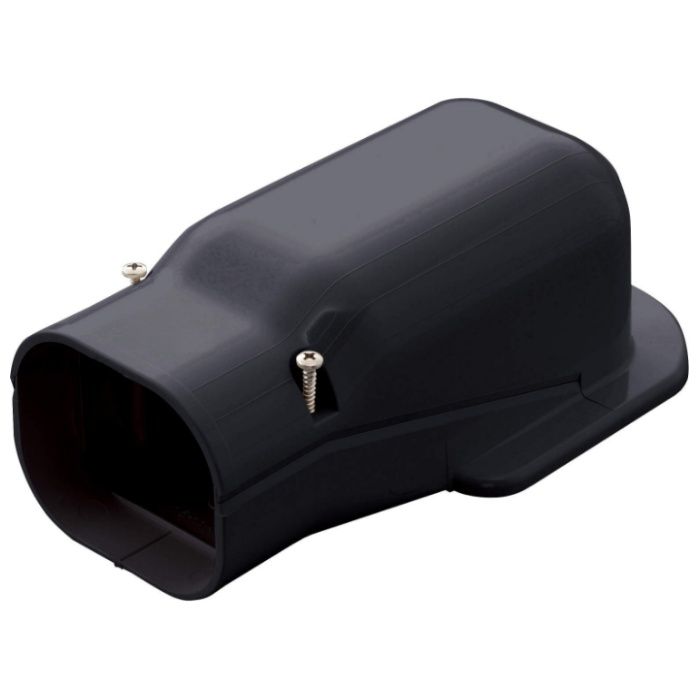 因幡電工 SD140用 ウォールコーナー ブラック SW-140-K