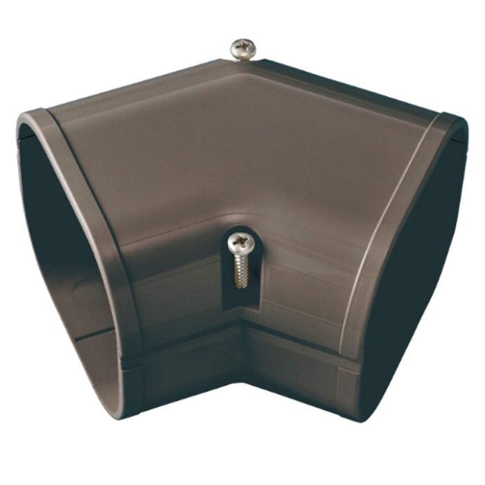 因幡電工 SD100用 スリムコーナー平面45°ブラウン SKF-100-B