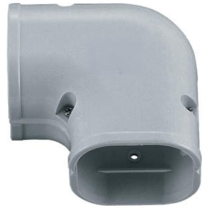 因幡電工 SD100用 スリムコーナー平面90°グレー SK-100-G