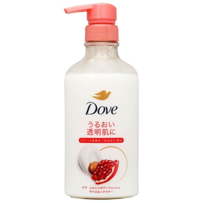 ダヴふわとろボディウォッシュ　ザクロ&シアバターポンプ 450G
